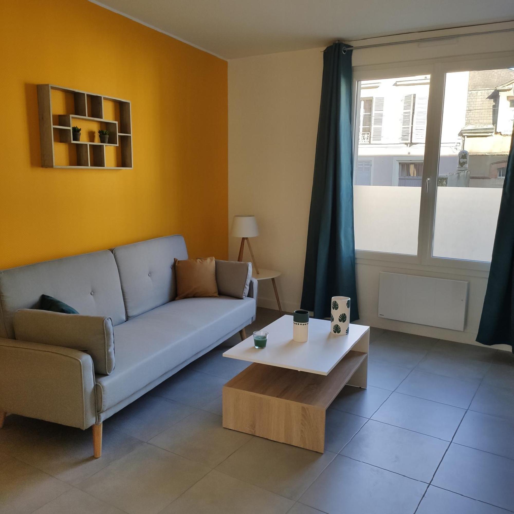 Appartement Cosy Avec Place De Parking Privee Le Mans Luaran gambar